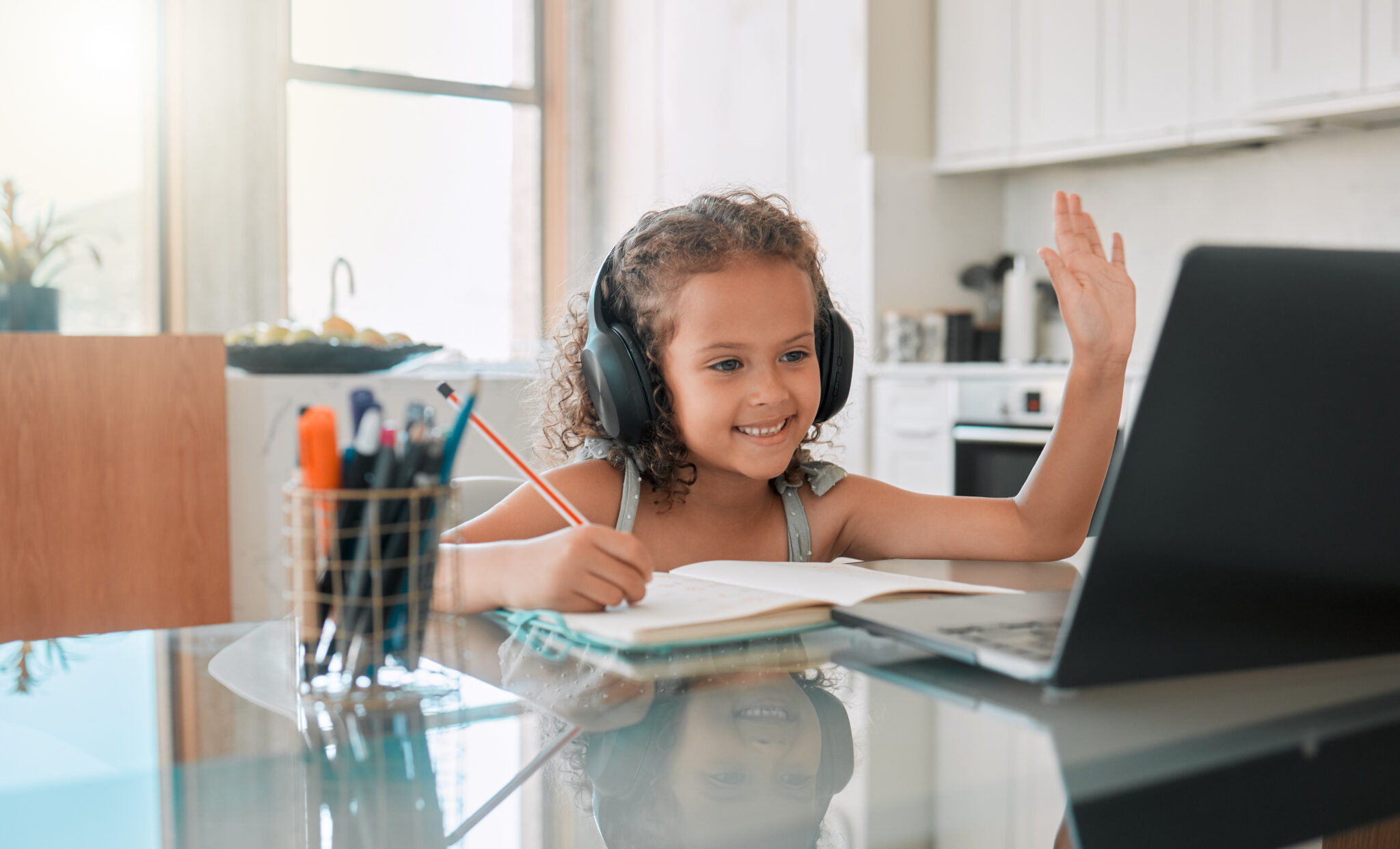 Online tutoring session